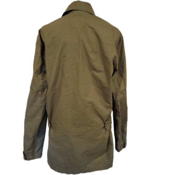 Weatherproof Vintage Army Green Lightweight Utility Jacket Size S - Picture 8 of 15
